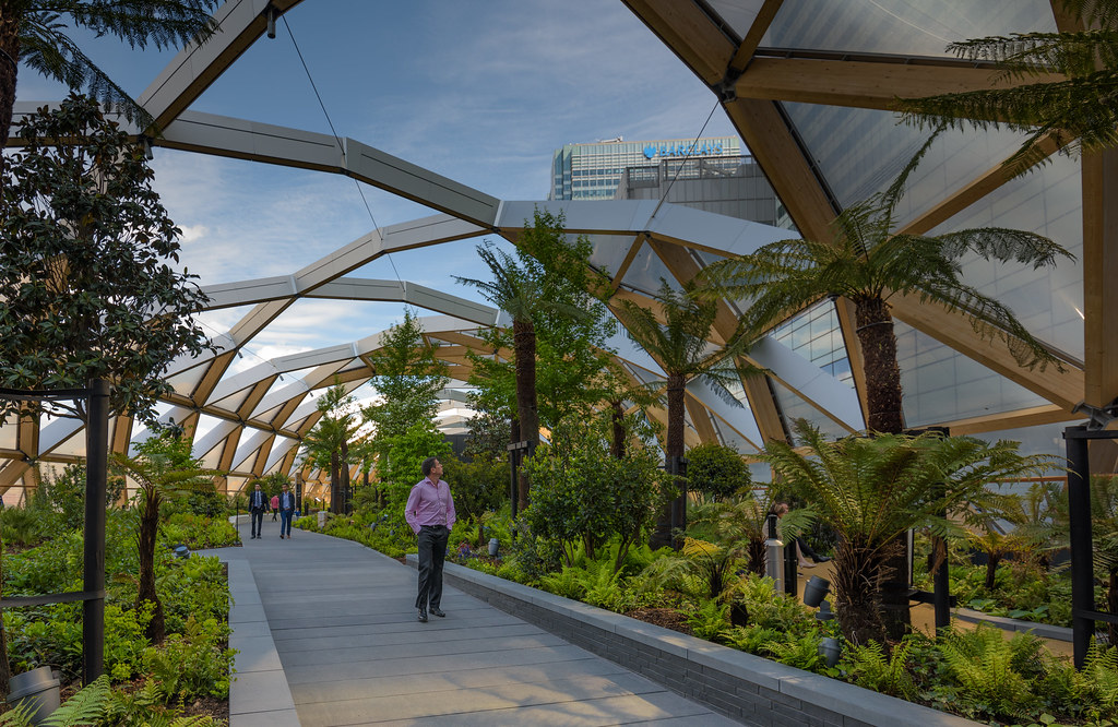 Crossrail Place Roof Garden